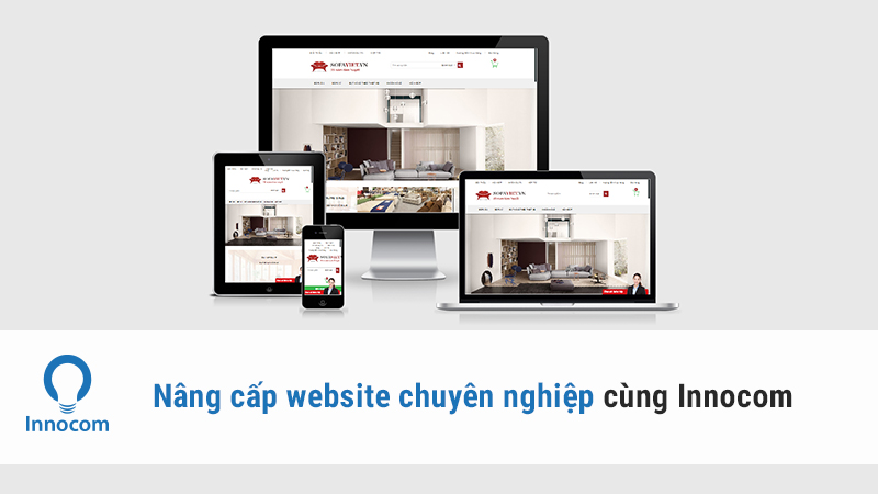 NÂNG CẤP WEBSITE CHUYÊN NGHIỆP CÙNG INNOCOM