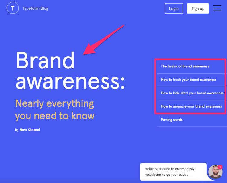 landing page landing page