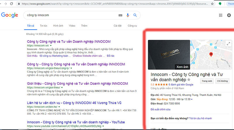 SEO địa phương hiệu quả