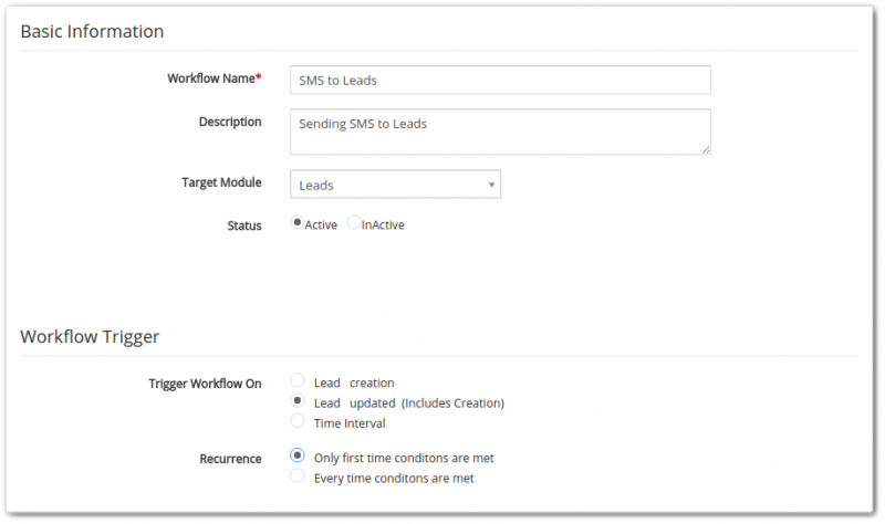 Marketing SMS với Vtiger CRM Marketing SMS với Vtiger CRM