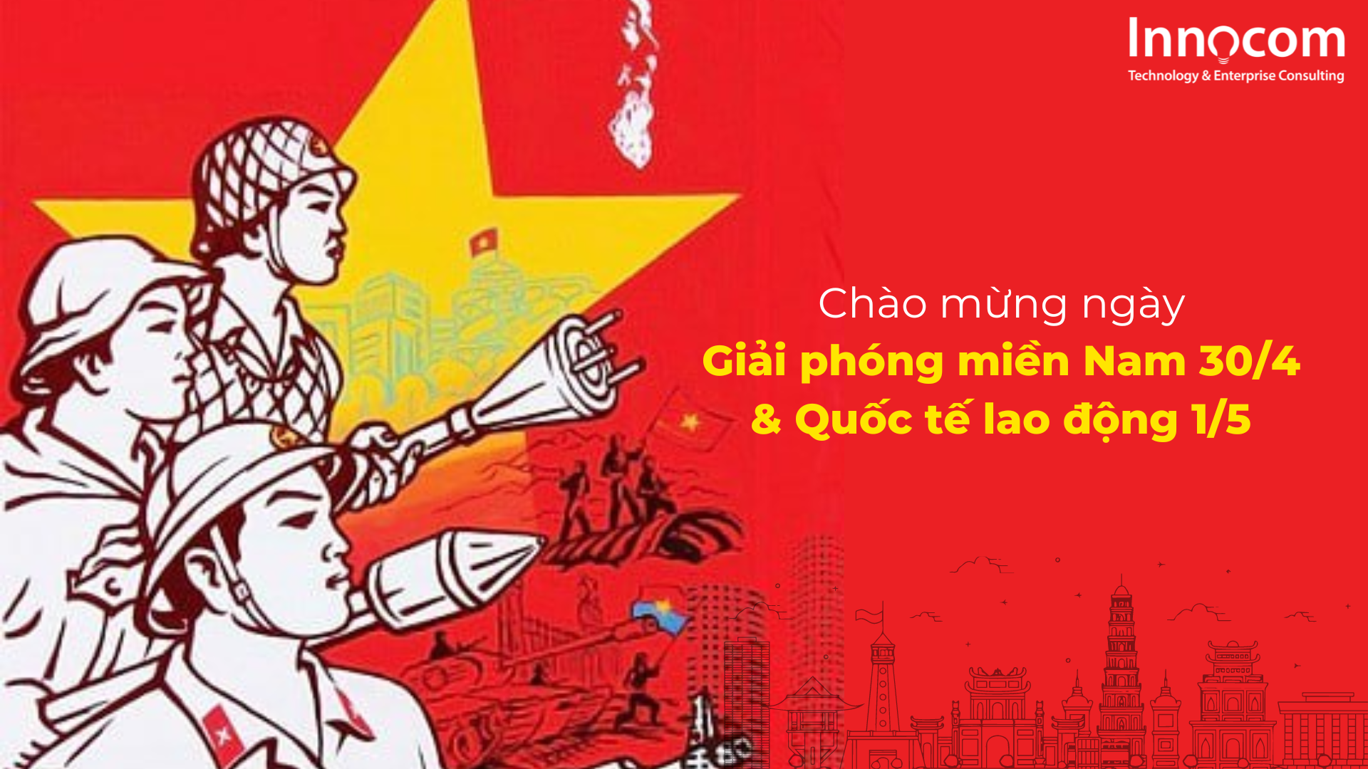 THÔNG BÁO NGHỈ LỄ 30/4 – 1/5