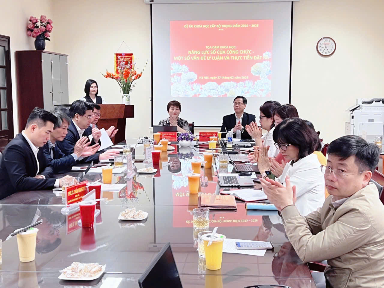 INNOCOM Đóng Góp Tham Luận Tại Tọa Đàm Khoa Học Học Viện Chính Trị Quốc Gia Hồ Chí Minh