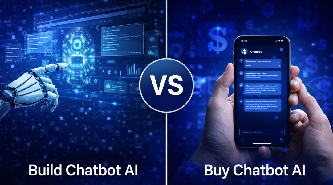 SMEs nên tự xây dựng hay mua Chatbot AI để hỗ trợ khách hàng?
