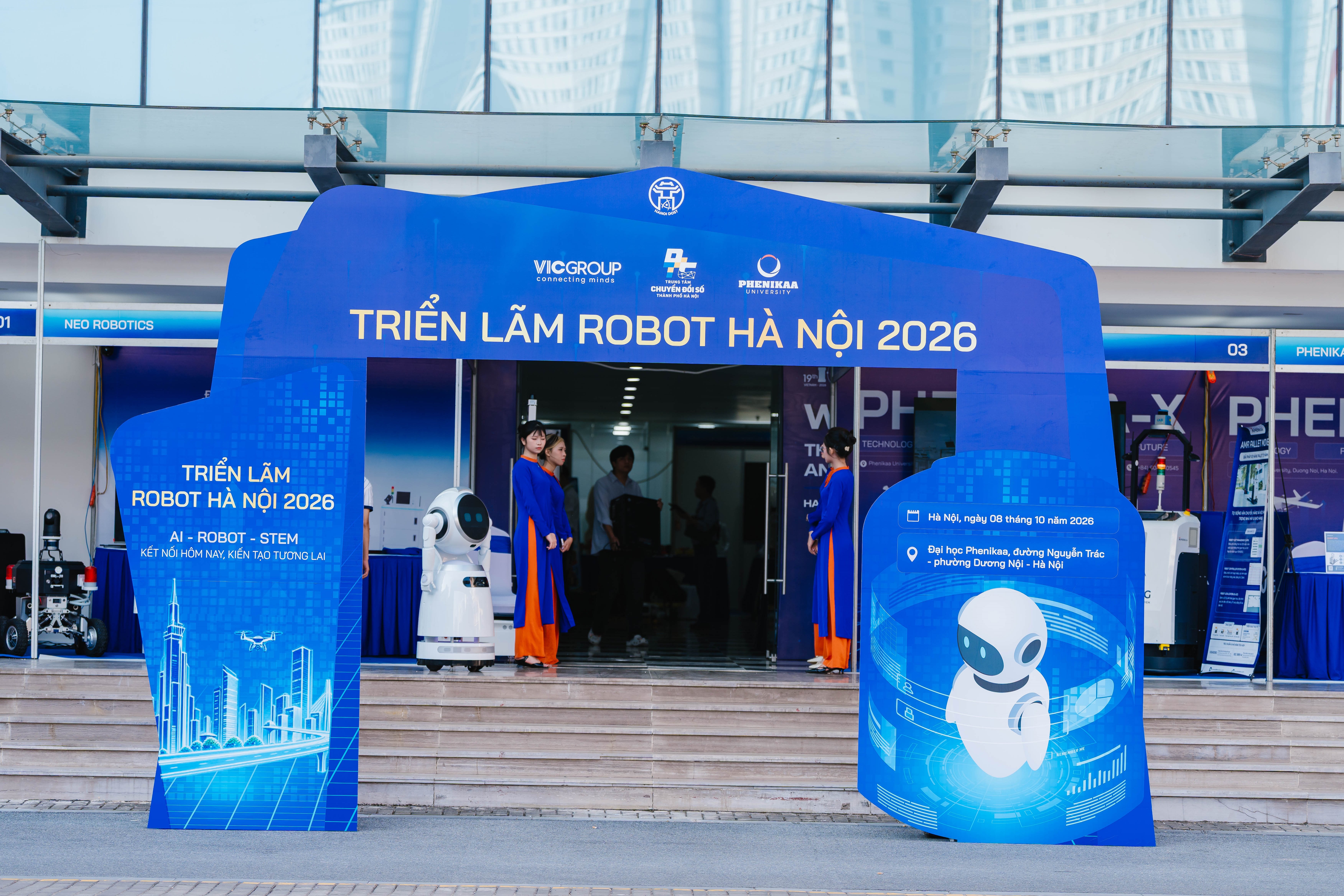 INNOCOM's booth at the event