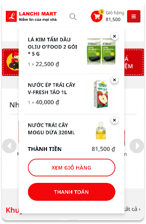Payment Step 1